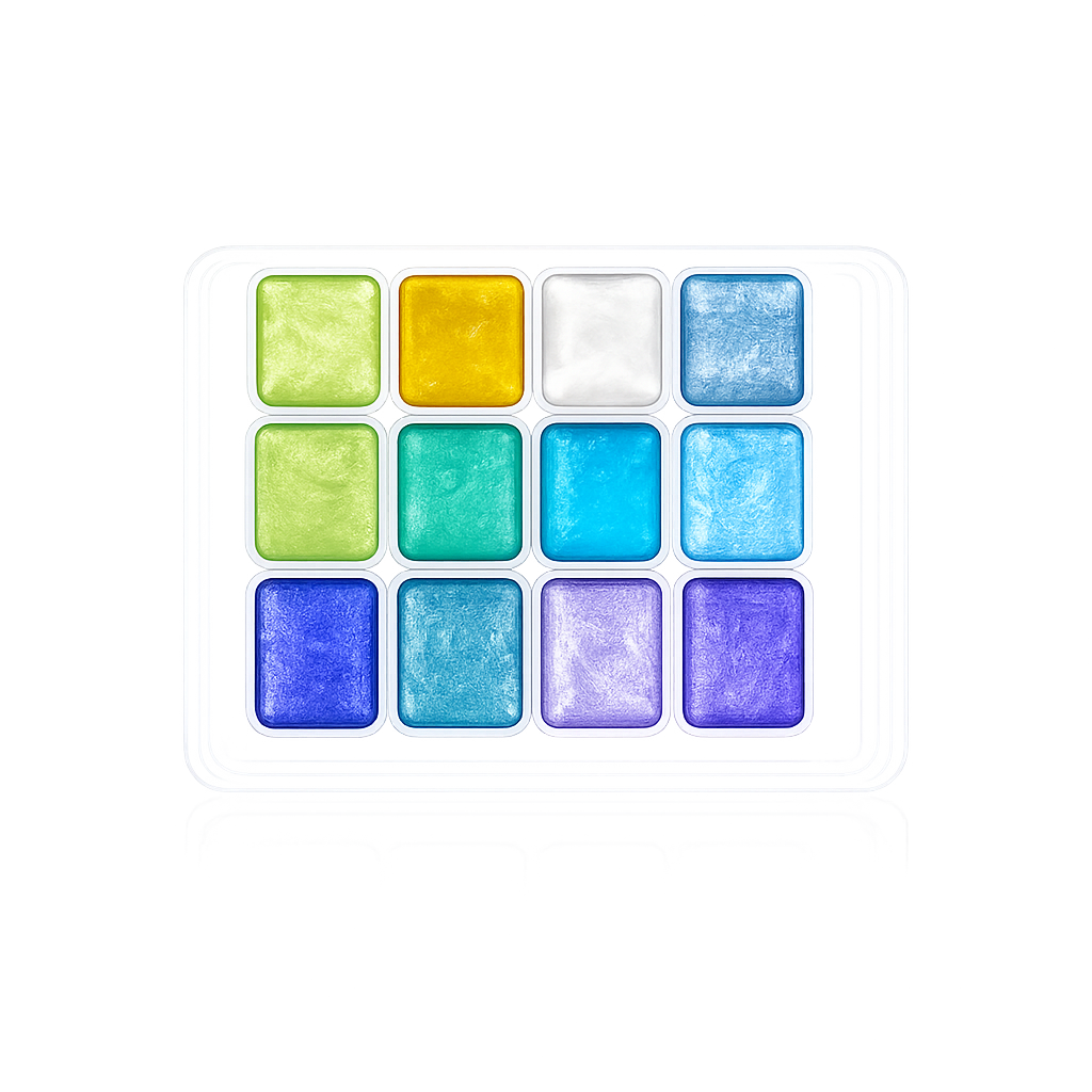 12-Color Paint Set